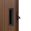 Dontay Pocket Door Pull Handle,304 Stainless Steel,Rectangle Recessed Flush Finger