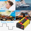 300W Sine Waves Power Inverter 12V to 110V/220V Converter with