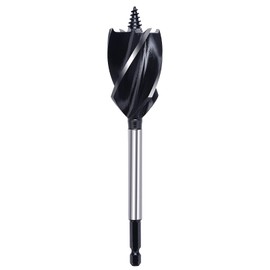 31/32 inch x 6-1/2 inch Auger Drill Bit for Wood, 1/4 inch Hex Shank Auger Drill Bit for Hard Wood,Soft Wood, Plywood and Plastic (31/32 in x 6-1/2 in) GRIXLEN