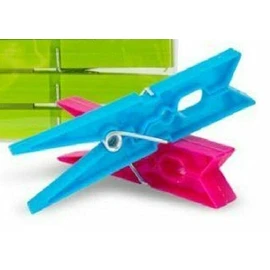24 Plastic Clothes Jumbo Storm Pegs Laundry Drying Clips Washing Clothes