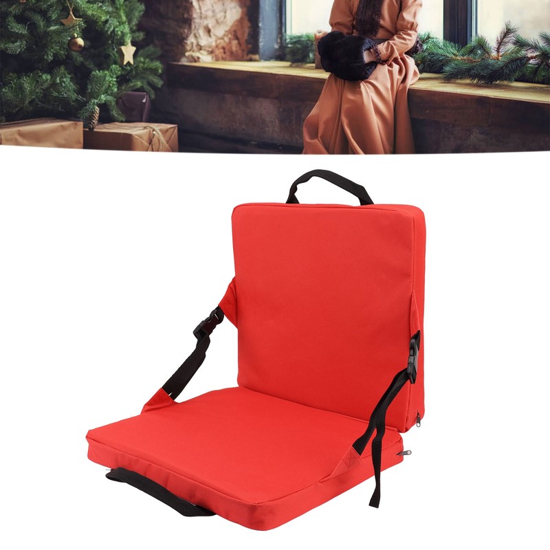 Outdoor Chair Cushion Portable Comfortable Oxford Cloth Foldable Stadium Seat