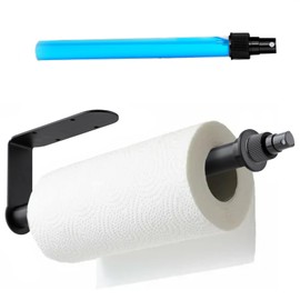 Camper Paper Towel Holder with Spray Bottle,Space-Saving Stainless Steel RV Paper Towel Holder for Camper,Multiple Installation Options