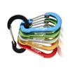 Jansol carabiner set of 6 hiking hook carabiner bina biner 2ea