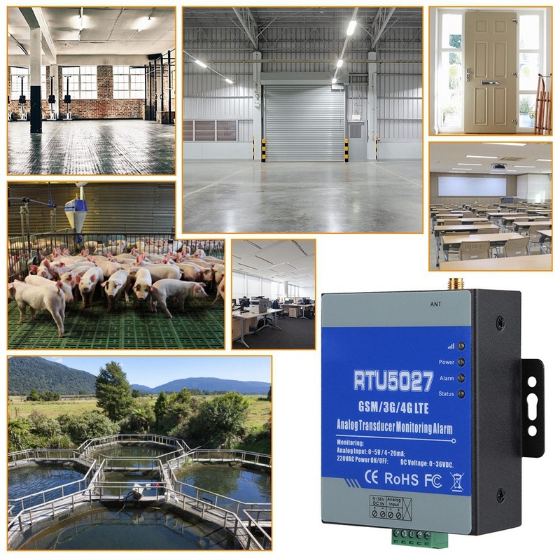 GSM Analog Alert Transducer Power Status Monitoring Alarm Controller