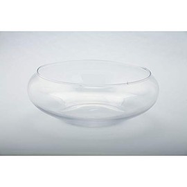 CC Home Furnishings 11.5" Clear Glass Serving Bowls Tabletop Decoration
