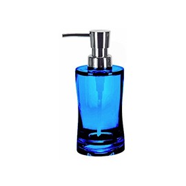Kleine Wolke Colorful Modern Break Resistant Liquid Soap Dispenser - 8.5oz - Blue