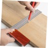 VILLFUL L-shaped Angle Ruler 90 Degrees 250mm Square Ruler Protractor