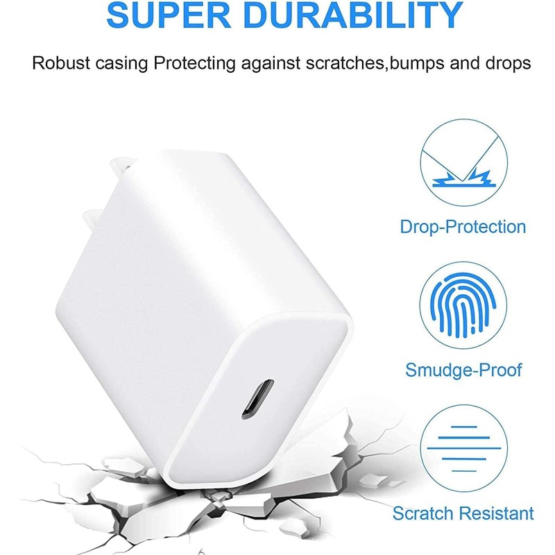 AirPods Earbuds Charging Cable, 20W USB C to USB lightning