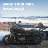 SKYJDM Foldable Motorcycle Gel Seat Cushion, Large 3D-Honeycomb Structure Shock