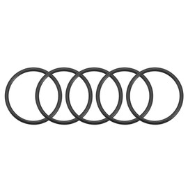 sourcing map Nitrile Rubber O-Rings 43mm OD 36mm ID 3.5mm Width, Metric Nitrile Rubber Sealing Gasket, Pack of 5