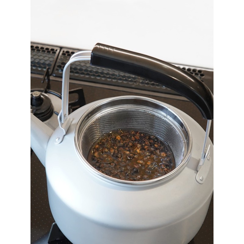 Wahei Freiz RB-2328 Lightweight Instant Boiling Aluminum Kettle with Tea