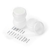 3 x Travel Jars| 10ml - Cosmetic Spatula & Stickers