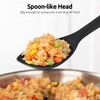 600ºF Heat Resistat Spatula Spoon: U-Taste Flexible Silicone Cooking Scoop