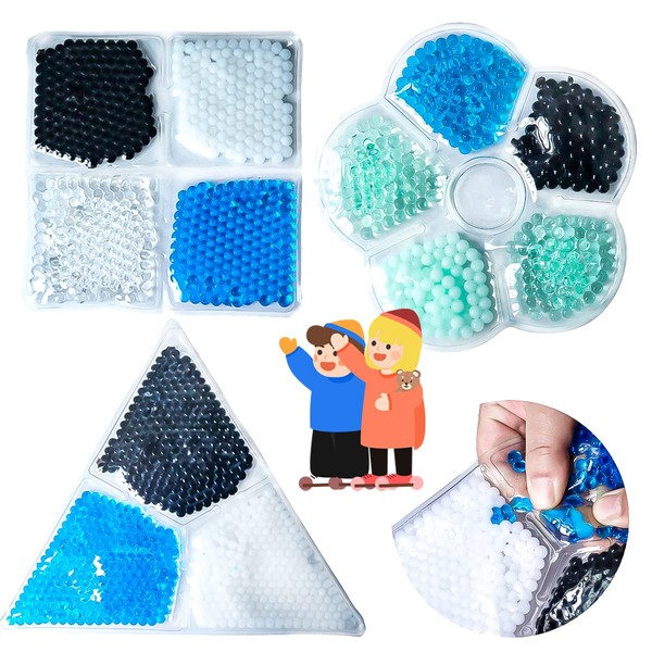 Boo Boo Ice Pack for Kids,Kids Reusable Ice Pack, Kids Cold Packs for Wisdom Toothache Fever, Gel Ice Pack for Bump and Bruises Injuries Pain Relief - Cold Compress for Headache (3 Packs)