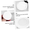 Baluue 6pcs Travel-Ready Makeup Powder Container Empty Puff Compact Lightweight