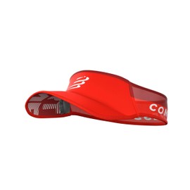 COMPRESSPORT Comresport Visor Ultralight Unisex Sports Visor, Unisex_Adult, CU00005B, red, Uniq Size