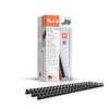 Peach PB414-02 14 mm A4 Binding Combs - Black