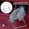 Locking Pin 6 Pieces Square Rectangle Cotter Pins, 4.5 x
