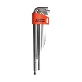 ASH AQS0910 Long Ball Point Hex Key Set of 9