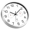 Couperos Wireless Wall Clock Silent with Thermometer and Hygrometer Wireless
