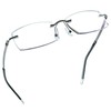 YEIN Fashion Rimless Reading Glasses Blue Light Blocking Spectacle Readers