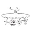 MAOFAED Baptism Gift, Religious Bracelet, I Left It In The