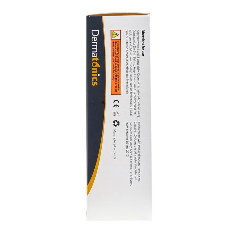 Dermatonics Dry Skin Balm - Vegan-Friendly Formula with Urea, Olive