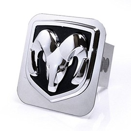 Au-tomotive Gold Dodge - Tapón Chapado en Cromo para Enganche de Remolque