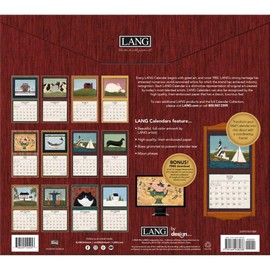 Lang, Warren Kimble 2026 Wall Calendar by Warren Kimble, 13.4'' X 12'', 12-Month Calendar with Stapled Binding