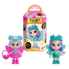 CRAZE Fairy In My Pocket Complete Counter Display, Set of 16 Fairy Dolls with Wings, 16 x Fairy Figures to Collect with Special Effects, Tooth Fairy Gifts Girls