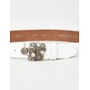 MGM Women's Coin Belt (Coin) - White (White 06), size:
