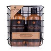 Accentra Men's Collection Gift Set in Wire Basket, Includes 300