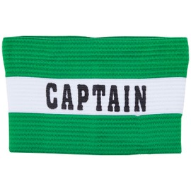 Precision Unisex-youth CaPTains Armband, Green, Junior, yellow, K-REY-TR692G