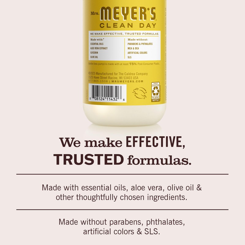 MRS. MEYER'S CLEAN DAY Liquid Hand Soap, Daisy, 12.5 OZ