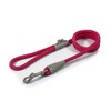 Ancol Viva Reflective Rope and Real Leather Snap Lead 107