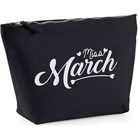 Hippowarehouse Miss March printed make up cosmetic wash bag 18x19x9cm