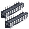 20x Replace for Dymo 45013 D1 Label Tape Black on