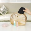 Vonpri - Jabonera portátil para baño y cocina, Negro