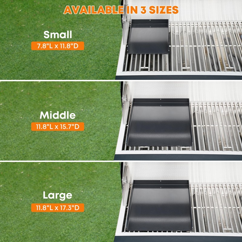 Stanbroil Universal Griddle Pan 11.8" x 15.7", Flat Top Griddle