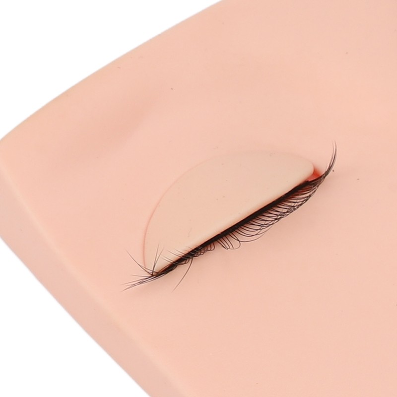 Lash Mannequin Head Replaceable Eyelid Eyelash Extension Practice Makeup Training