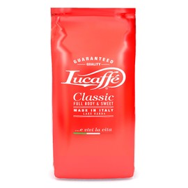 Lucaffé - Coffee beans Classic, 1 Kg bag | Coffee machines beans | Medium roast for Espresso | sweet and full-bodied taste | fine and chocolatey aroma