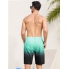 SILKWORLD Men's Swim Trunks Quick Dry Beach Shorts with Compression