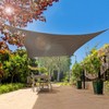 INFRANGE 10' x 14' Rectangle Sun Shade Sails Canopy UV