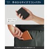NEESE 【the Minimalist】Mini Wallet, Choose from 17 Colors, Folds Without
