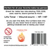 Life Counter / Wound Counter - Number dial - Two