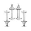 ULZOZN 4 Pcs Front Alignment Camber Toe Adjustment Bolts Fit