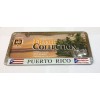 D&D PUERTO RICO FLAG PLAIN CHROME METAL LICENSE PLATE FRAME