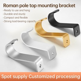 Solid Metal Bathroom Shower Oval Hook, Handkerchief, Bathrobe, Sponge Clothes Hanger, Cabinet, Closet Hook, Pants and Shirt Rack, Polished Chrome, Wall Mounted (6, White)