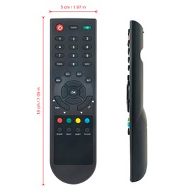 AULCMEET GDB11 New Replace Remote Control fit for GOODMANS Goodmans TV DTV Remote Controller GDB11