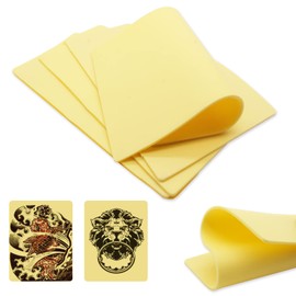 3MM Tattoo Übungshaut – TONBAO 3 Stück Doppelseitige Übungshaut, 20 x 30 x 0,3 cm Gefälschte Übungshaut für Tattoo Zubehör, Anfänger und erfahrene Tattoo Künstler